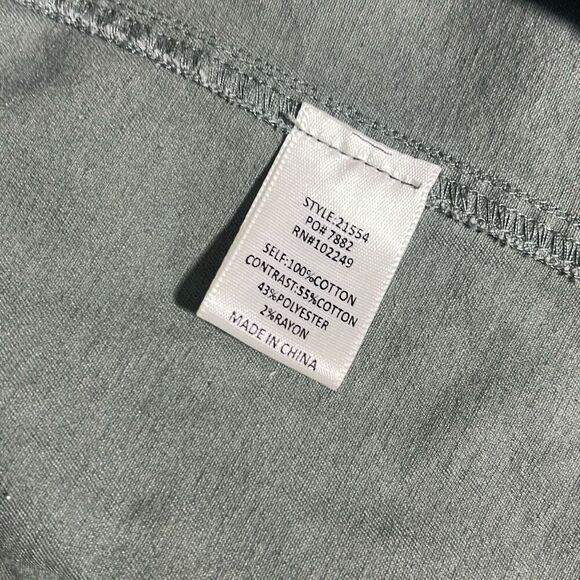 Women’s Utility Jacket – Olive Green Zip-Up – Size M - Picture 7 of 11